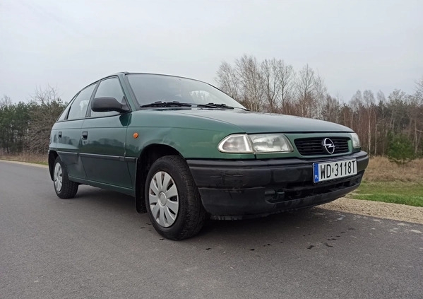 Opel Astra cena 1500 przebieg: 167000, rok produkcji 1999 z Warszawa małe 277